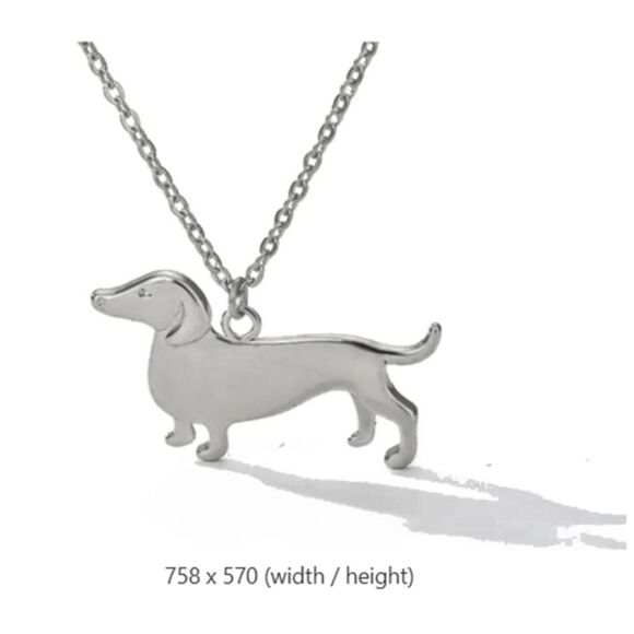 Stainless Steel Dachshund DOG Necklace Men Women Teens - Picture 3 of 6